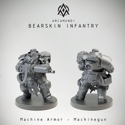 Bearskin Infantry - Machine Armor - Machinegun
