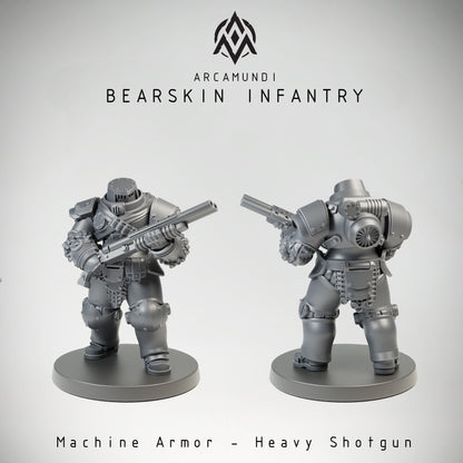 Bearskin Infantry - Machine Armor - Heavy Shotgun