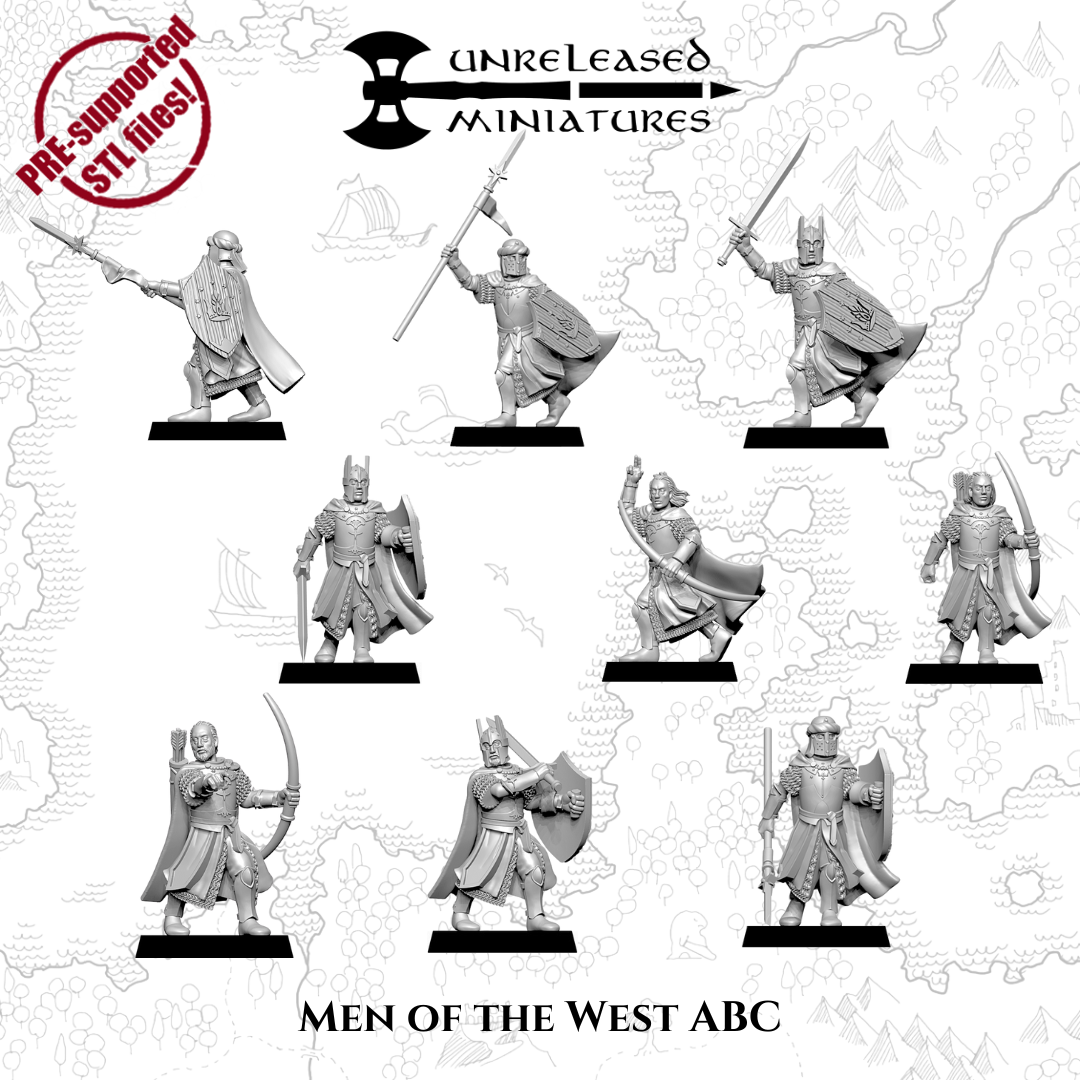 28mm Men of the West ABC