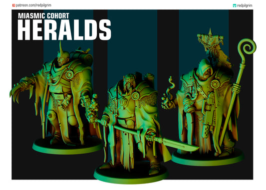 28mm Miasmic Cohort Heralds