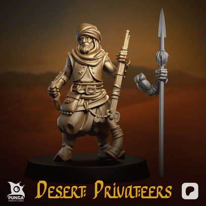 Desert Privateers Warband