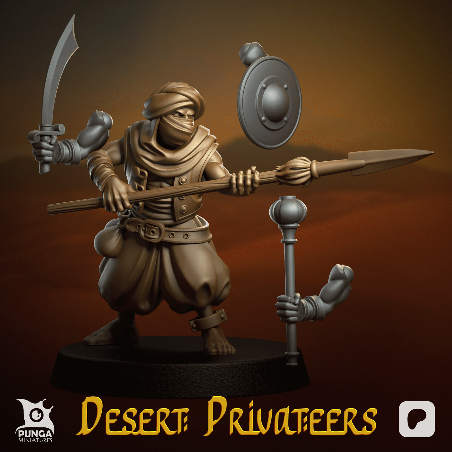 Desert Privateers Warband