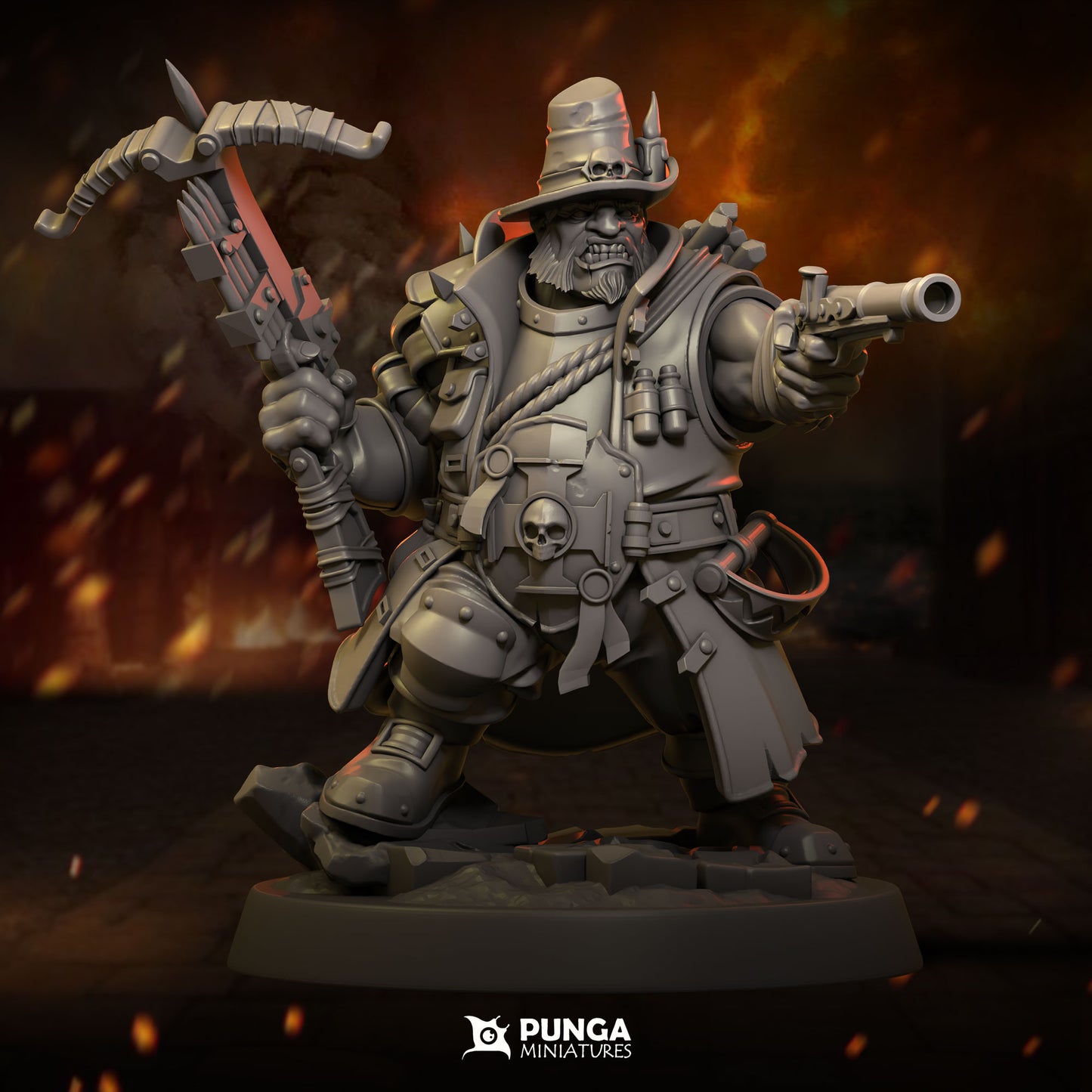 28mm Ogre Witch Hunter