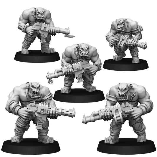28mm Orc Warboyz 2H