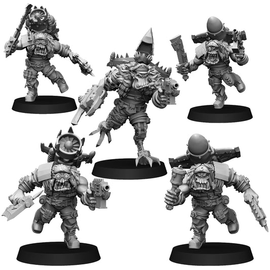 28mm Orc Jetpack Ladz