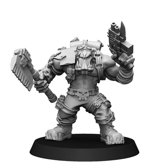 28mm Orc Special Forces Serg with Axe
