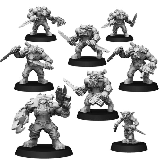 28mm Orc Special Forces