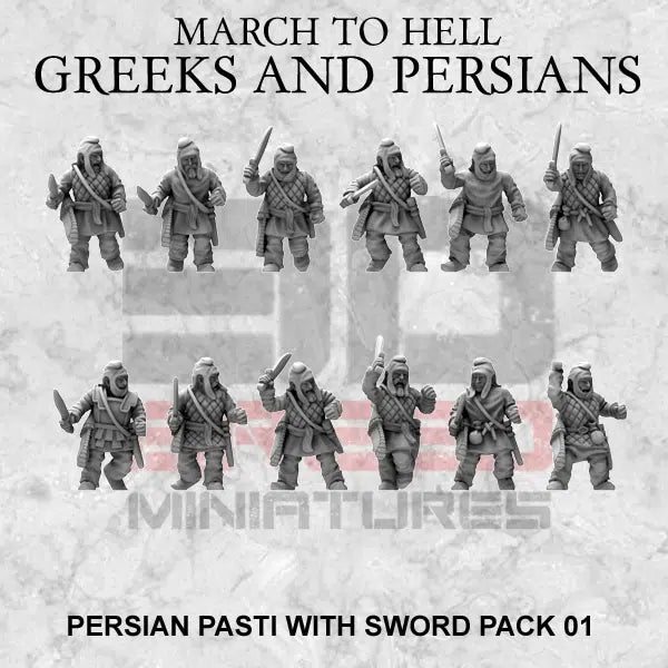 28mm Pasti with Swords