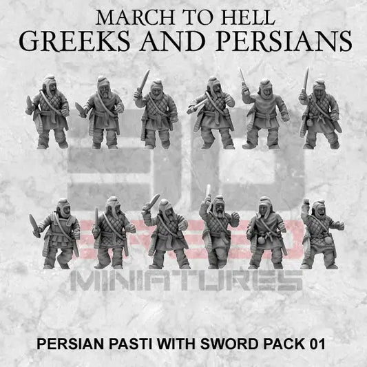 28mm Pasti with Swords