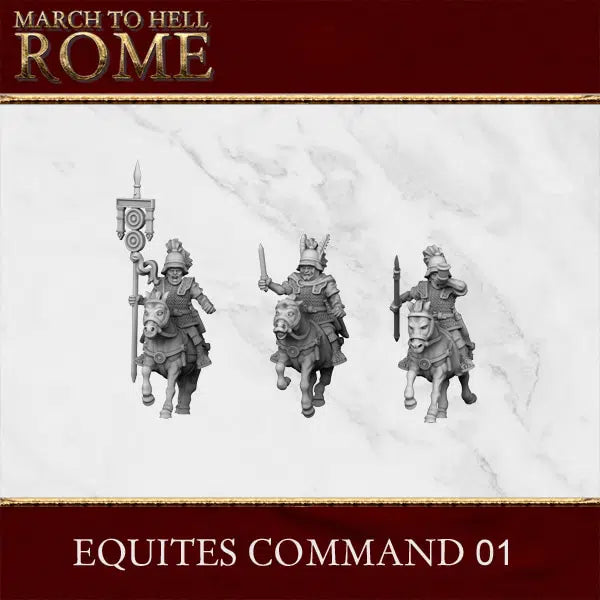 28mm Equites Command