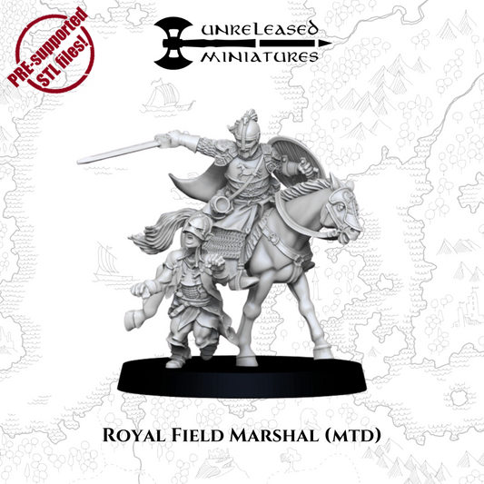 28mm Royal Field Marshal (mtd)