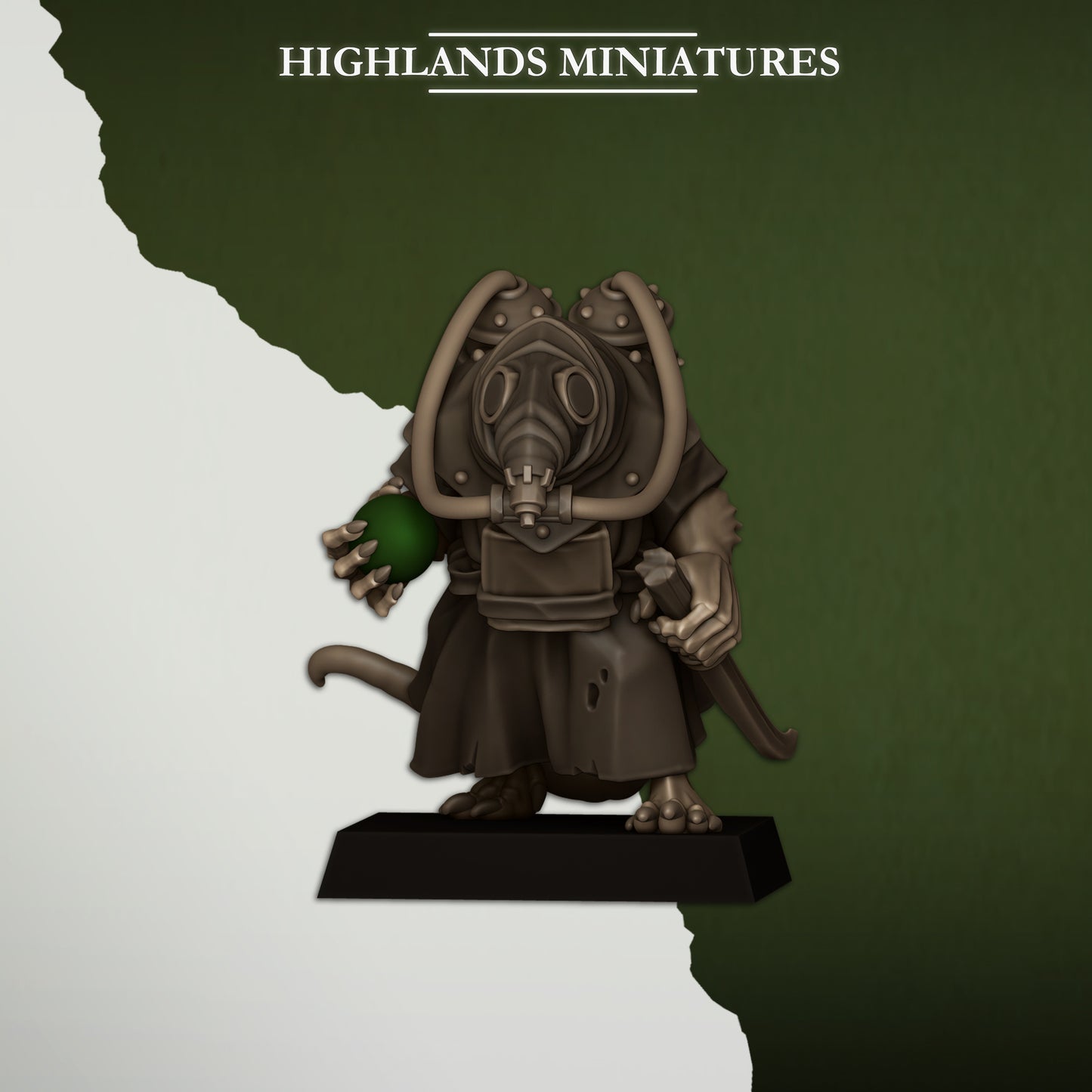 28mm Sewer Poison Porters - Sewer Vermin