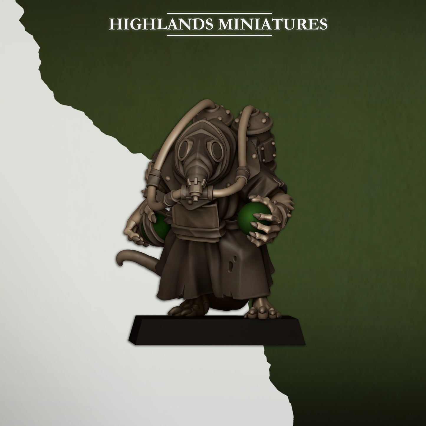 28mm Sewer Poison Porters - Sewer Vermin