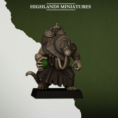 28mm Sewer Poison Porters - Sewer Vermin