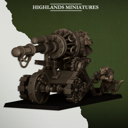 28mm Vermin Cannon - Sewer Vermin