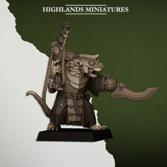 28mm Vermin Engineer - Sewer Vermin