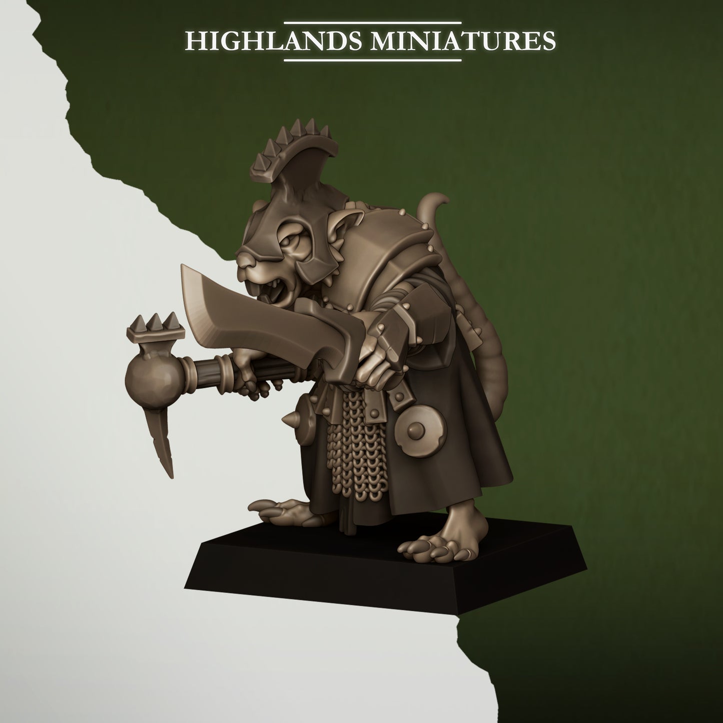 28mm Vermin Lord - Sewer Vermin