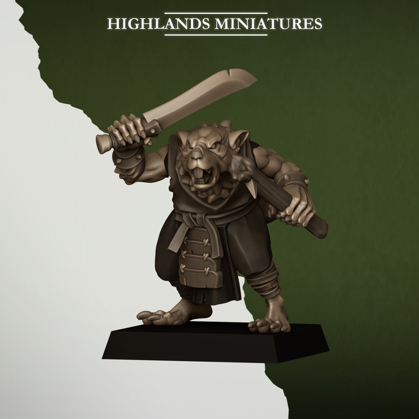 28mm Vermin Thugs - Sewer Vermin