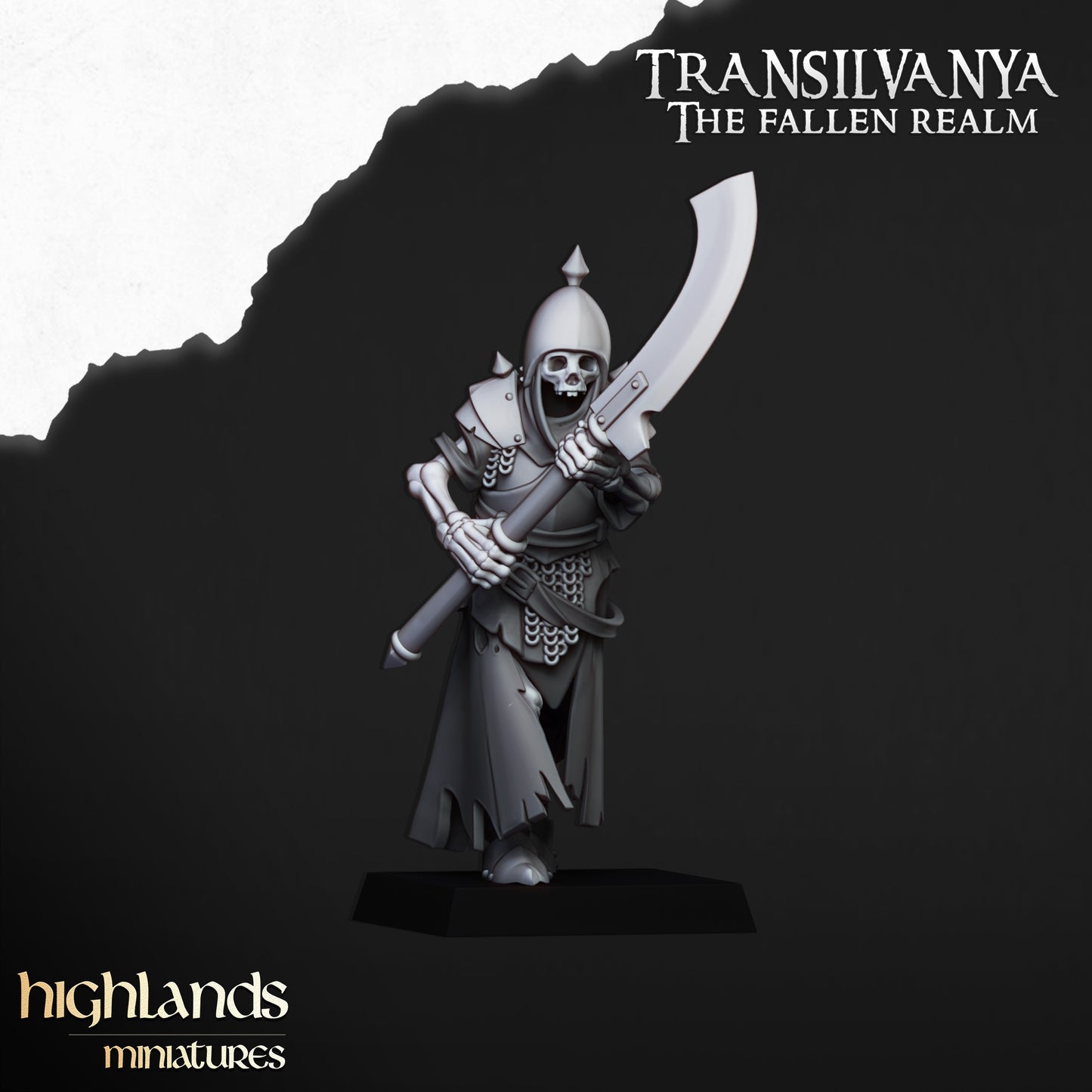 28mm Skeletal Guard with Great Weapons - Transilvanya