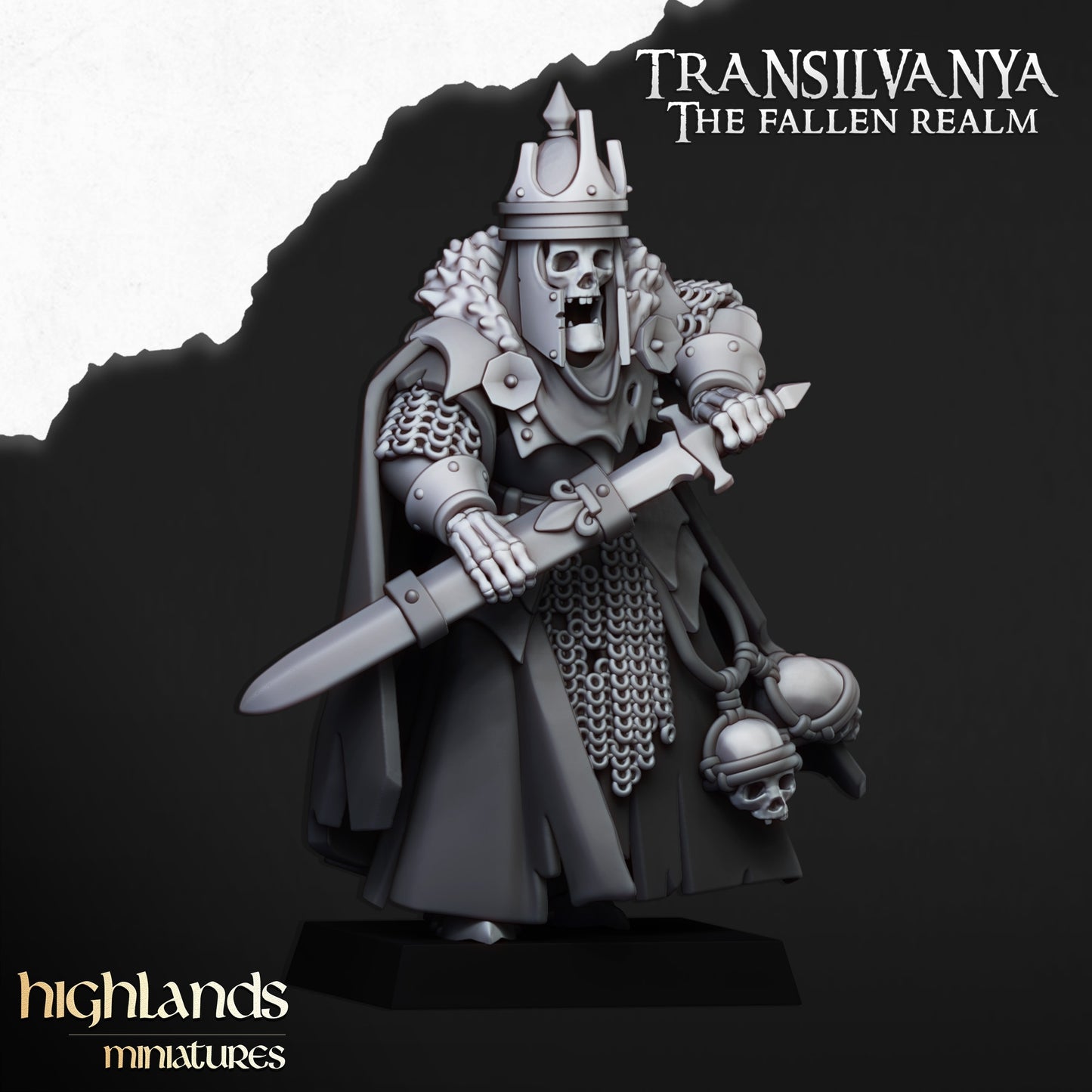 28mm Skeletal Lord - Transilvanya