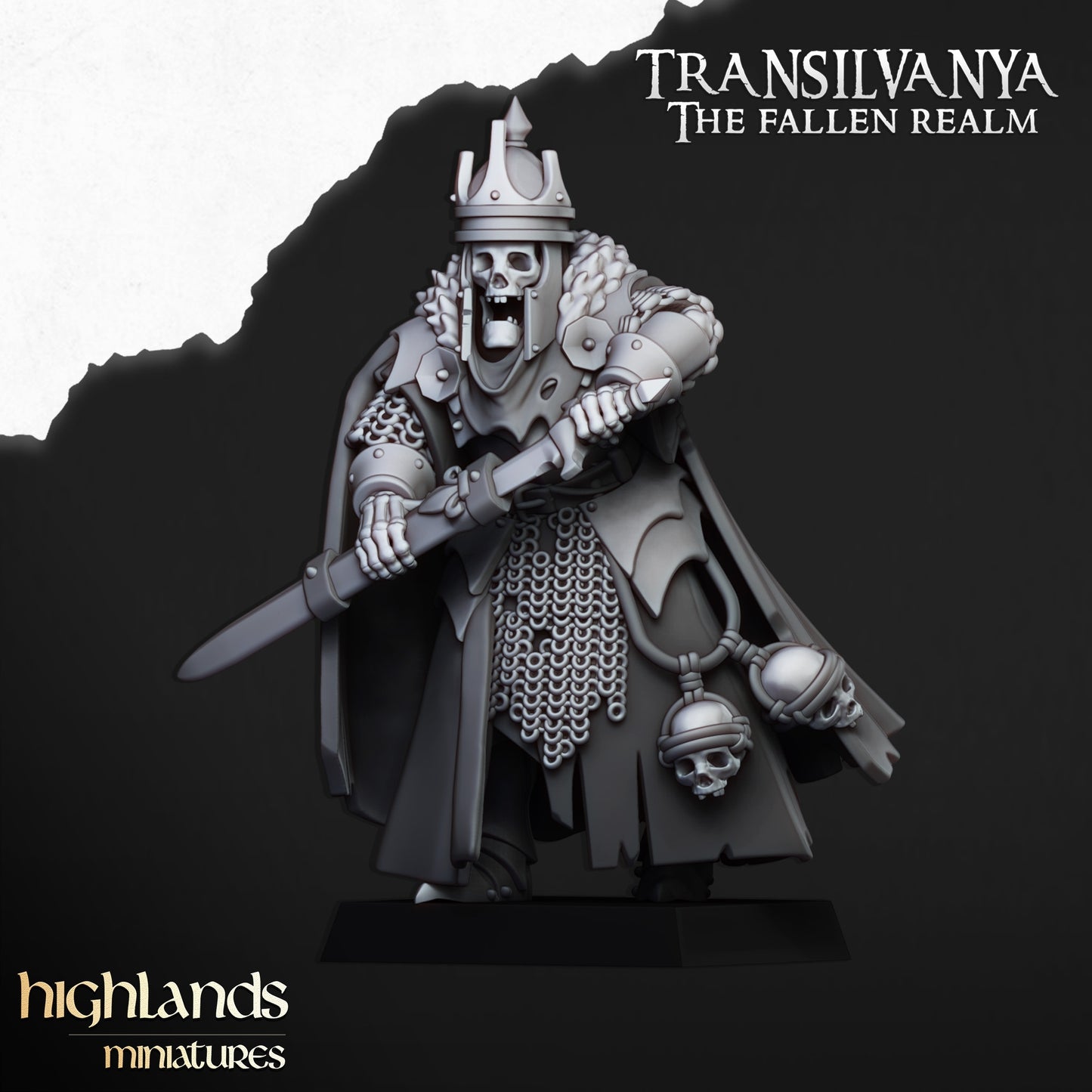 28mm Skeletal Lord - Transilvanya