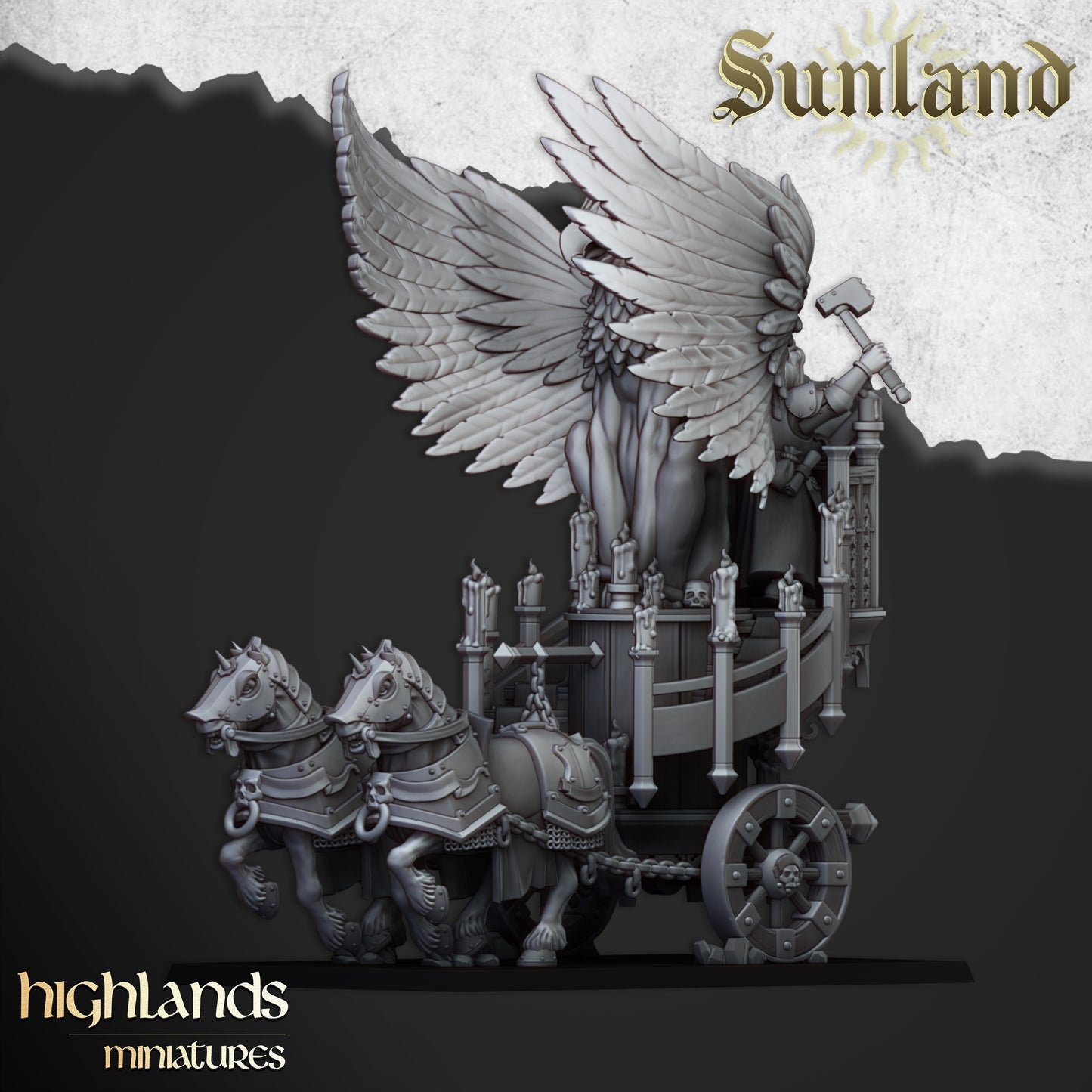 28mm Altar on Wagon - Sunland