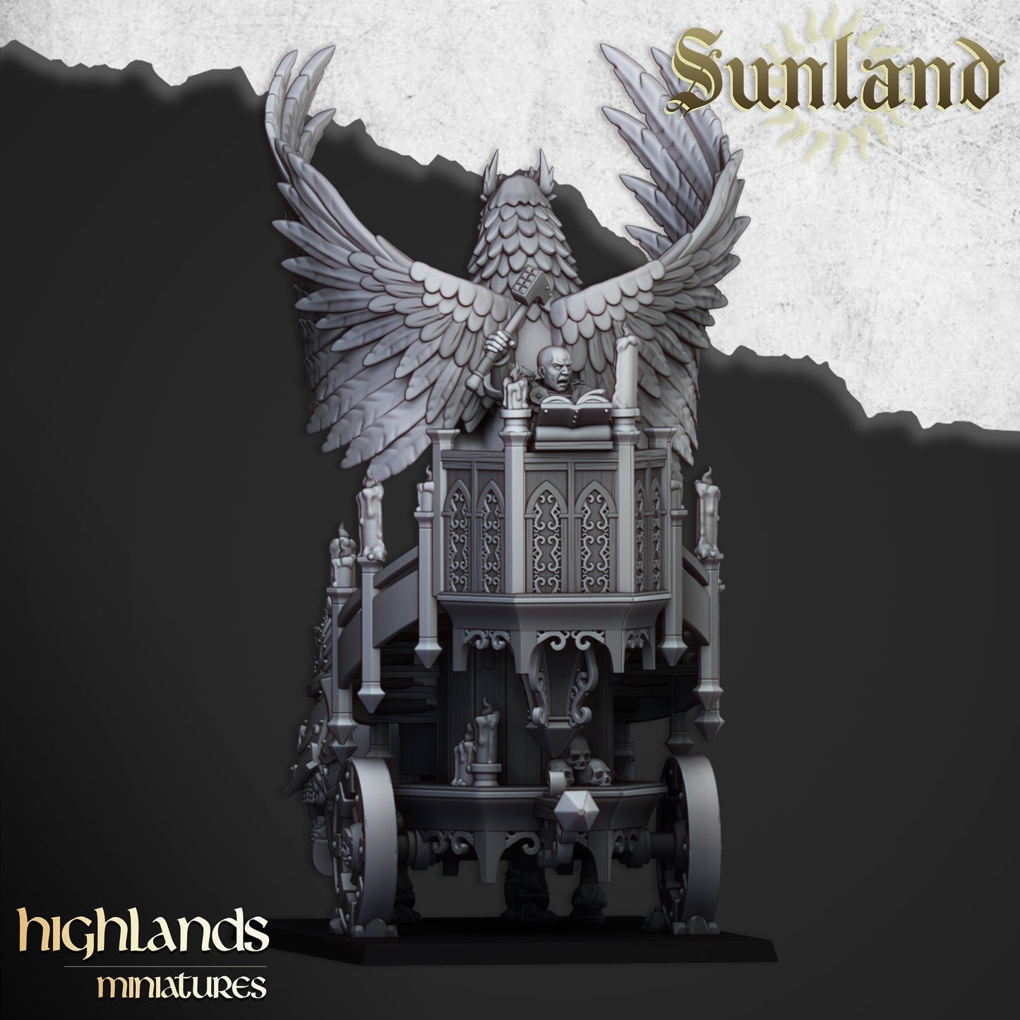 28mm Altar on Wagon - Sunland