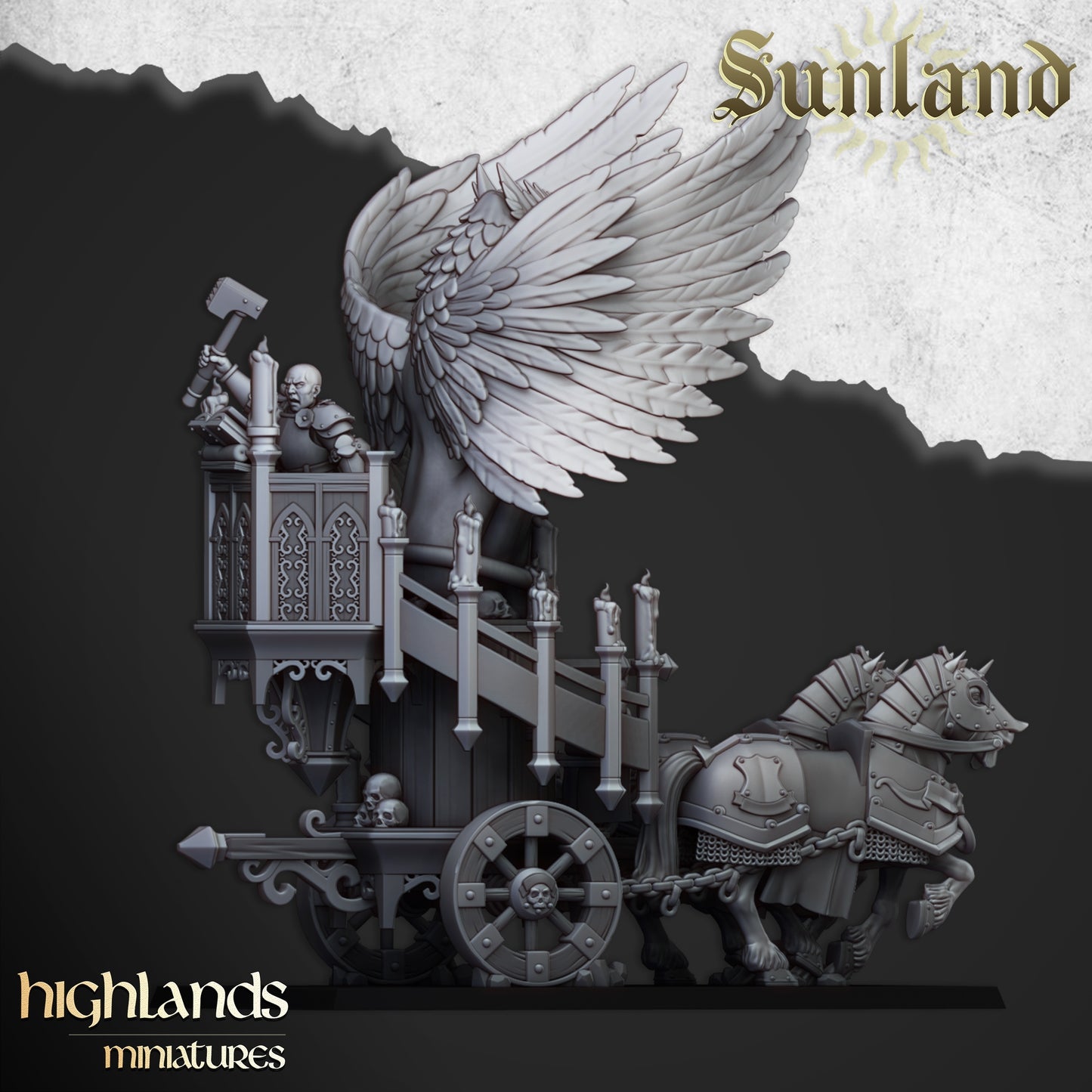 28mm Altar on Wagon - Sunland