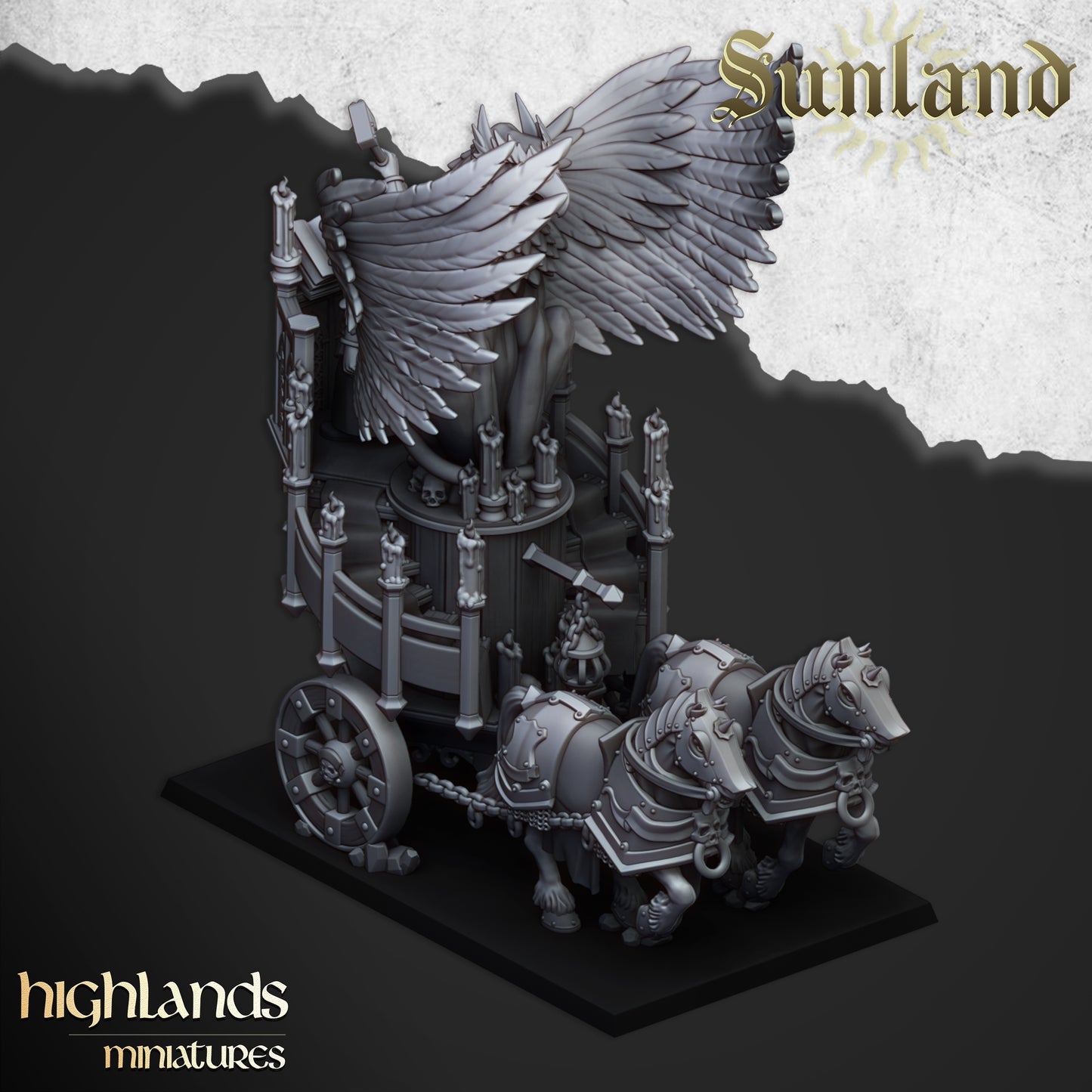 28mm Altar on Wagon - Sunland