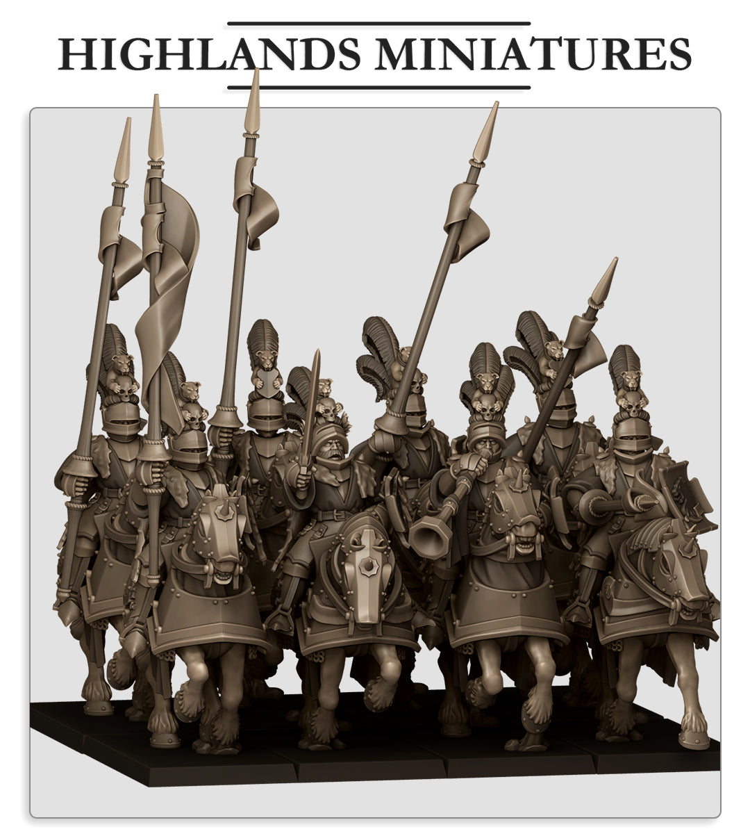 28mm Fierce Claw Knights - Sunland