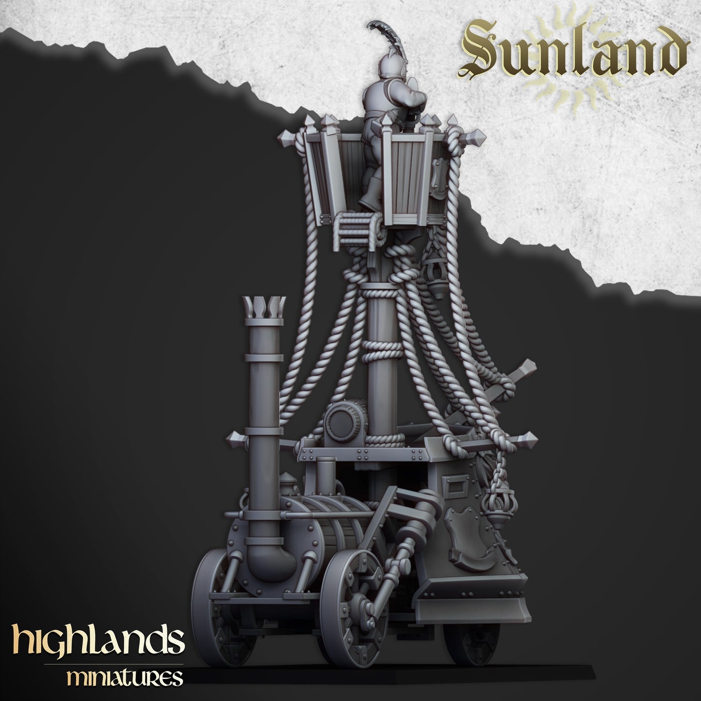 28mm Ironclad Landship - Sunland