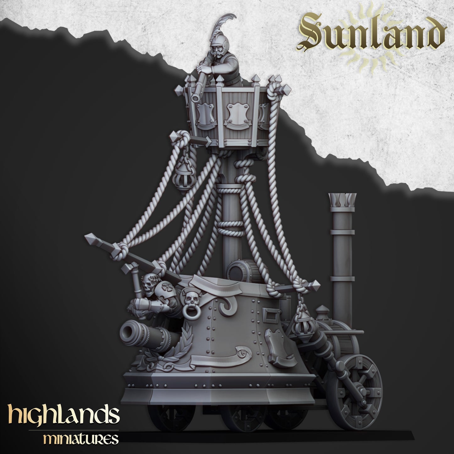 28mm Ironclad Landship - Sunland