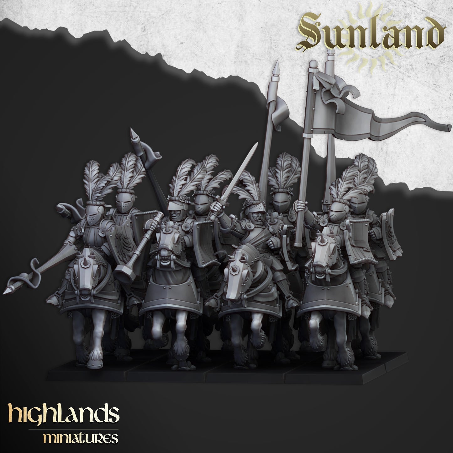 28mm Knights - Sunland