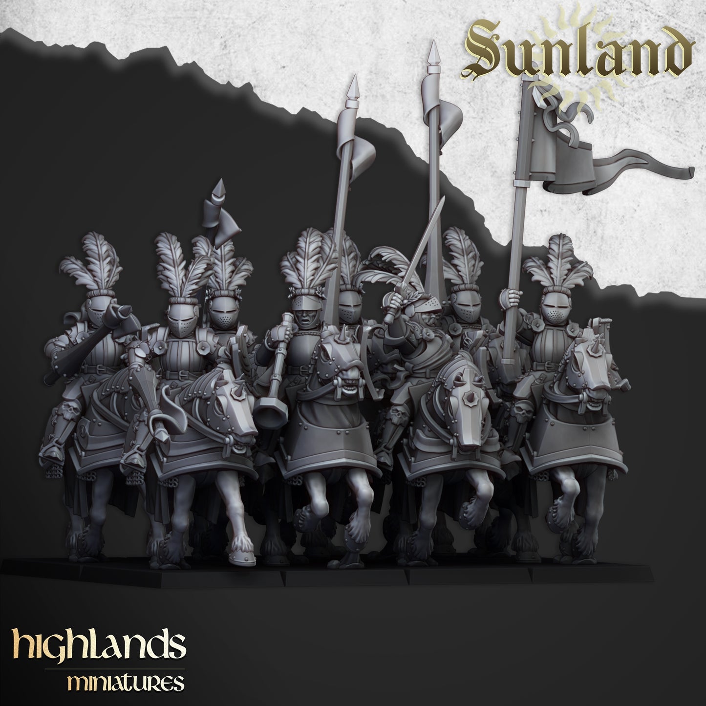 28mm Knights - Sunland