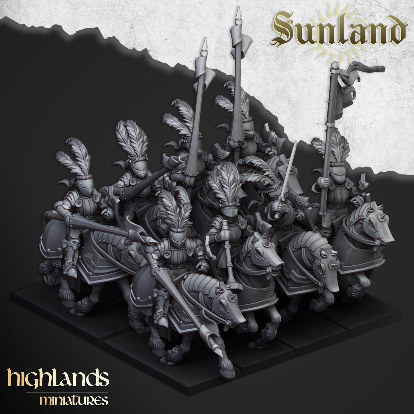 28mm Knights - Sunland