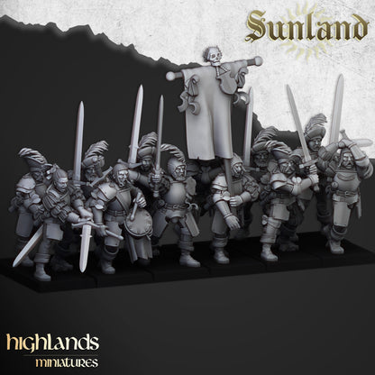 28mm Great Swordsman - Sunland