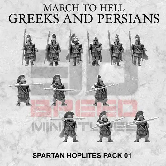 15mm Spartan Army Hoplites