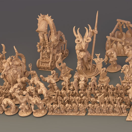 10mm Under Empire Ratmen Starter Army