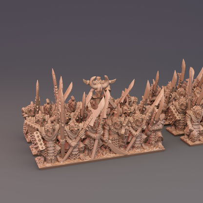 Under Empire Ratmen - 10mm Stormvermin Regiment