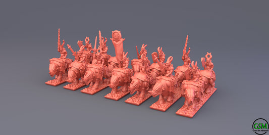 Daemons - 10mm Blood Cavalry