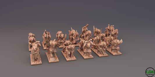 Under Empire Ratmen - 10mm Gutter Runner Regiment