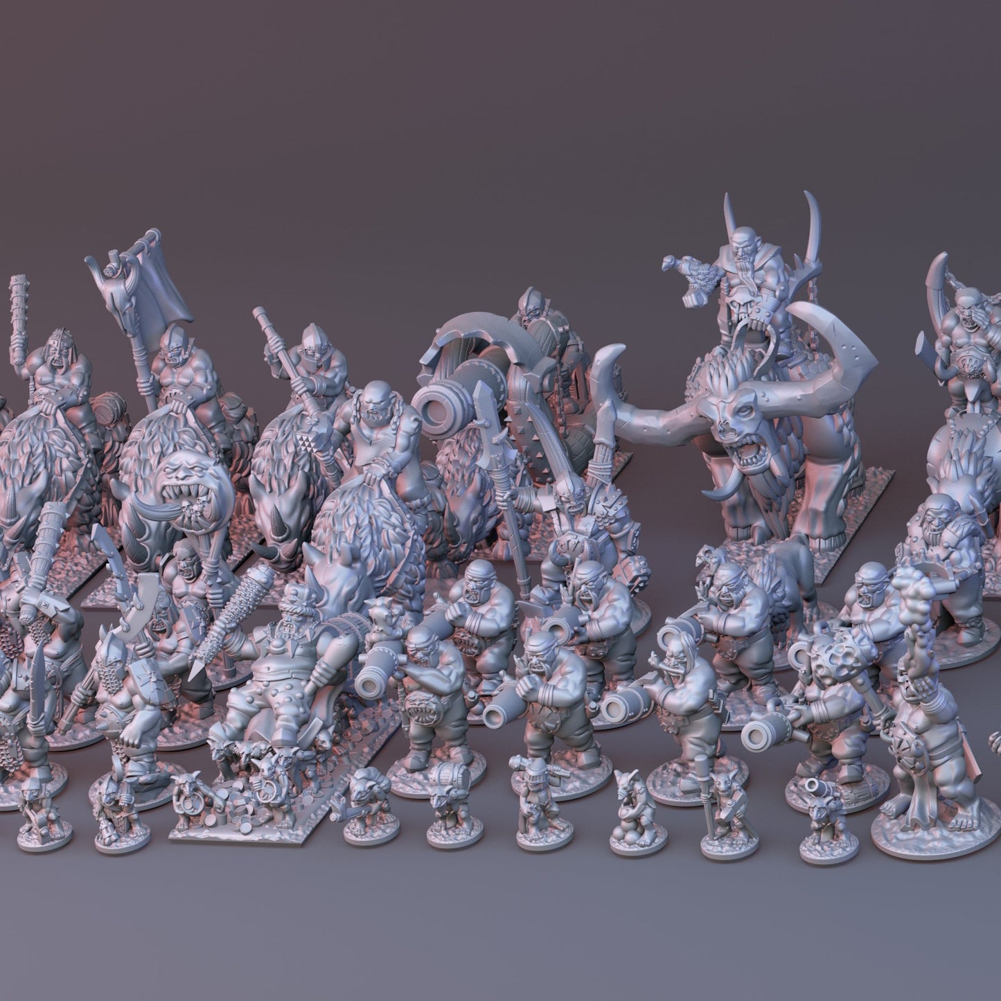 10mm Ogre Tribes Starter Army