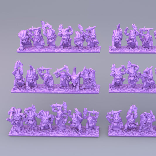 Daemons - 10mm Blue Daemons