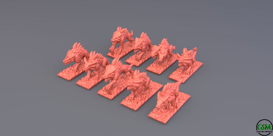 Daemons - 10mm Blood Hounds