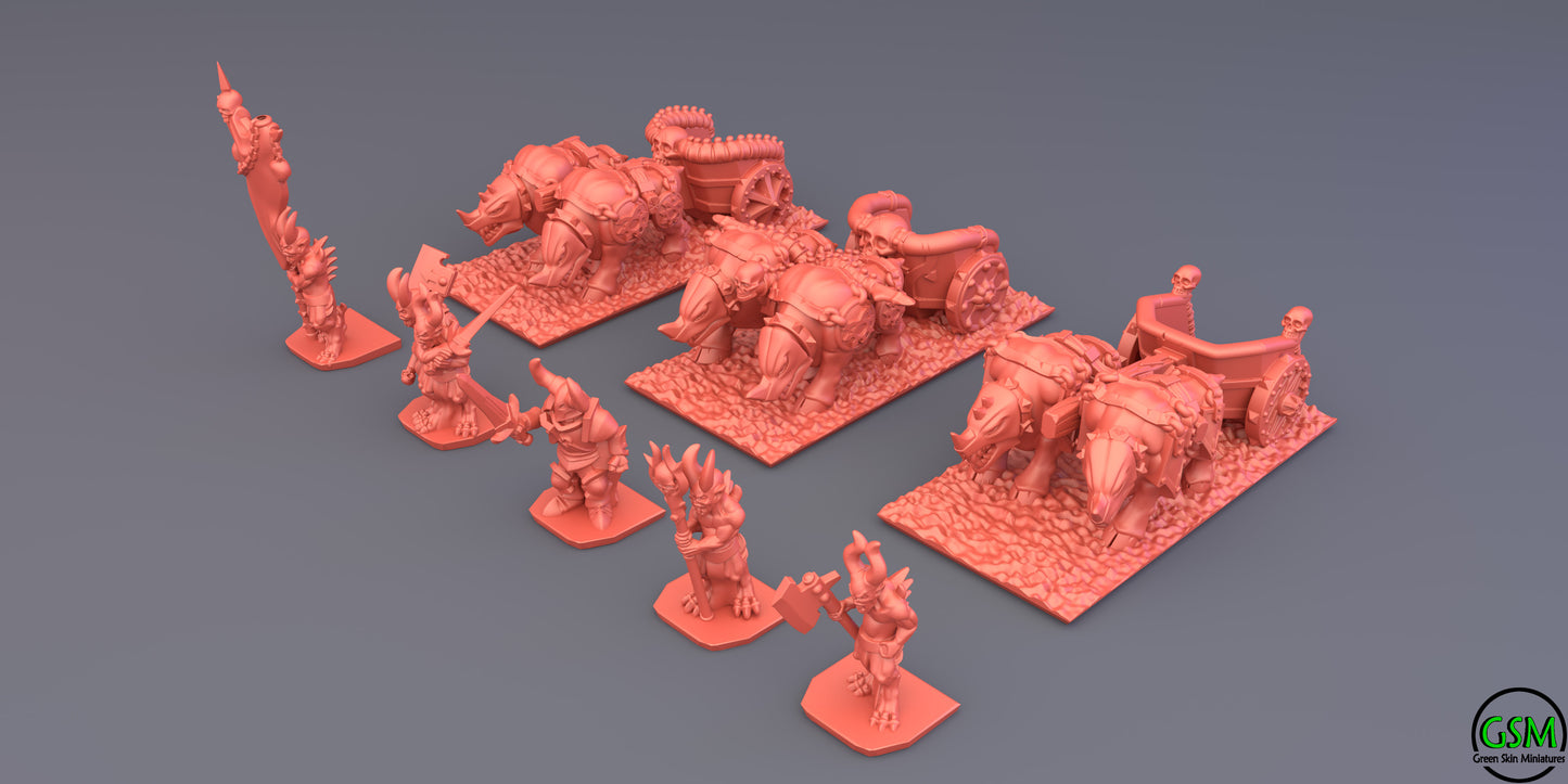 Daemons - 10mm Blood Chariots