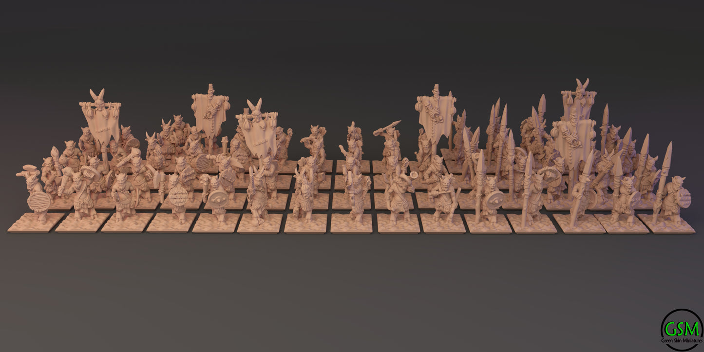 Beast Herd - 10mm Light Infantry Regiment