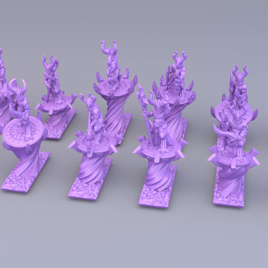 Daemons - 10mm Demonic Cavalry