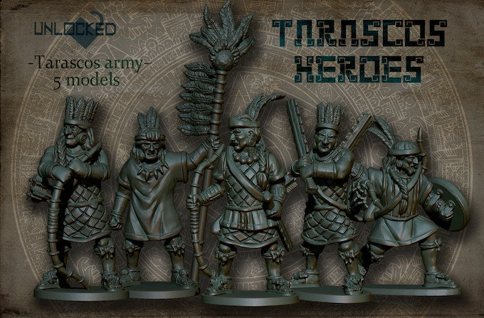 15mm Tarascos Heroes