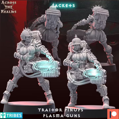 TRAITOR GUARD PLASMA GUNS