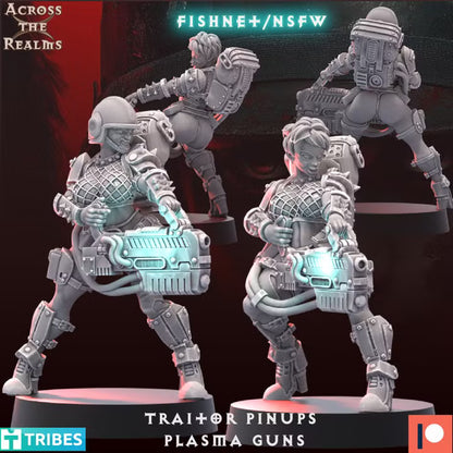TRAITOR GUARD PLASMA GUNS